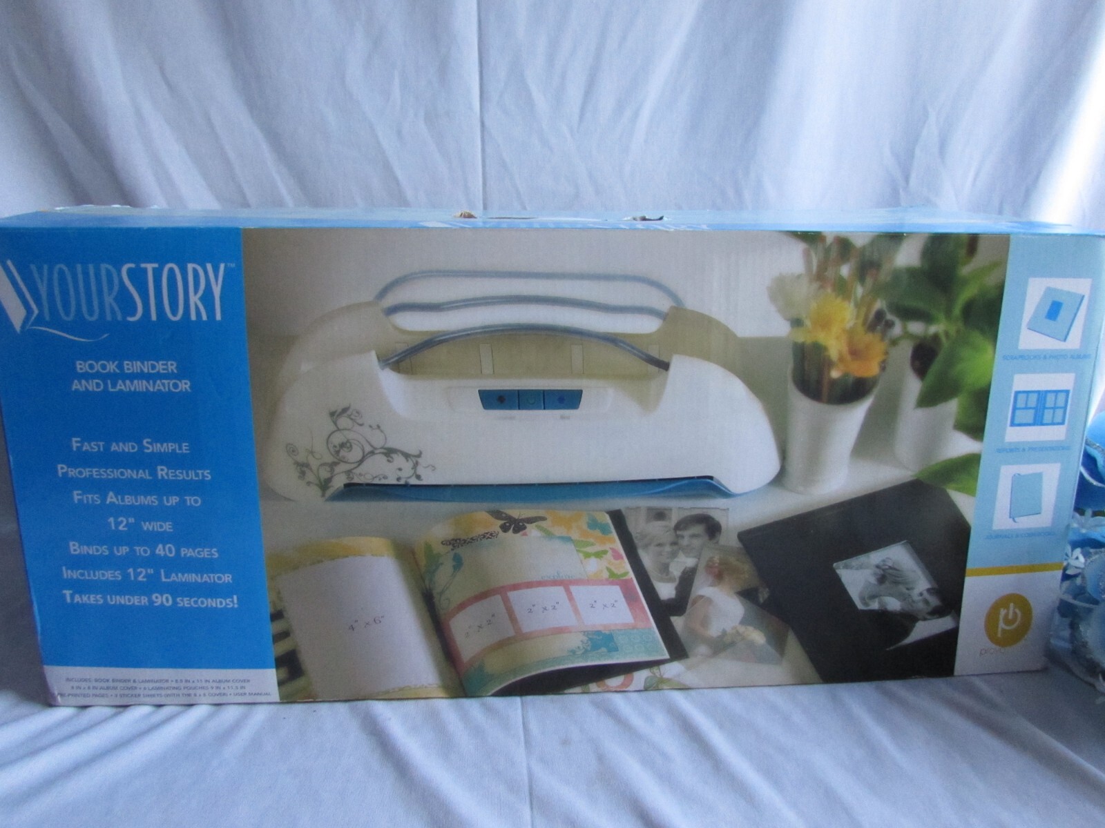 YOUR STORY BOOK BINDER AND LAMINATOR NEW