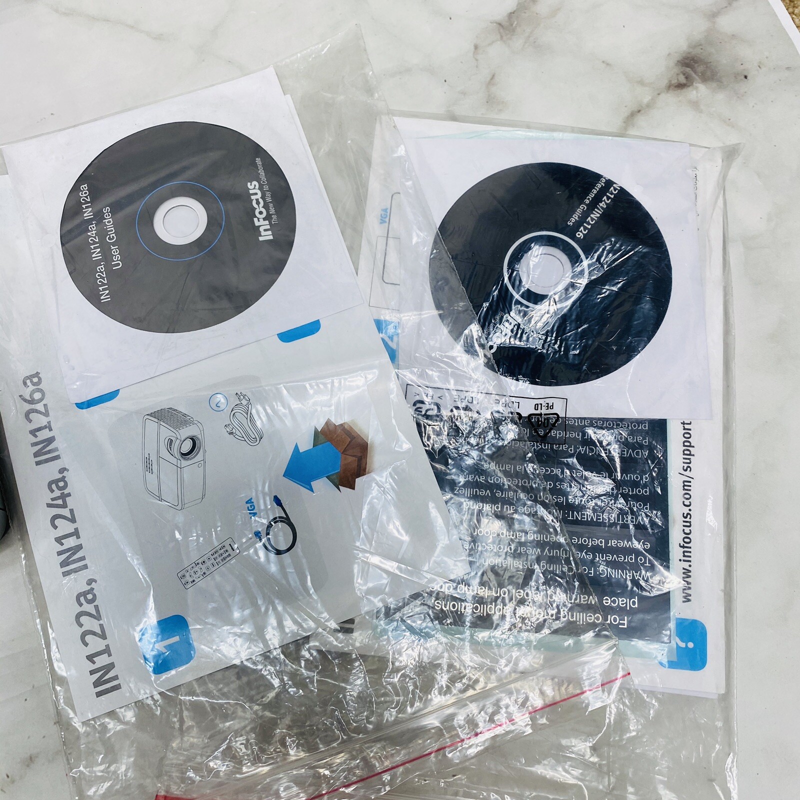 Infocus IN2102EP DLP SVGA Projector Remote Manual