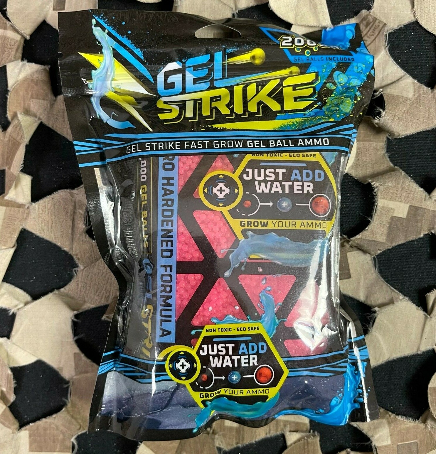 NEW GELSTRIKE Gel Balls Pro Formula - 20,000 - Pink