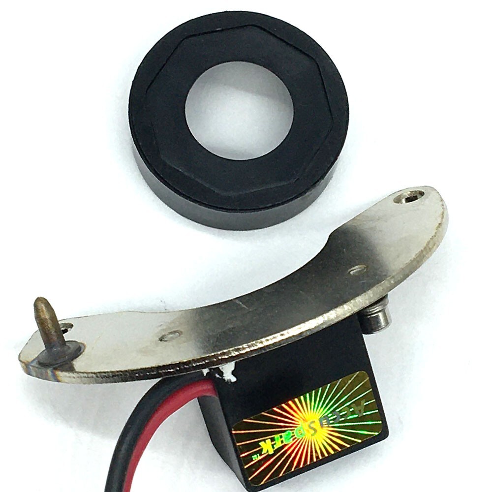 Rover V8 with Lucas 35D8, Electronic ignition kit & Red Rotor Arm