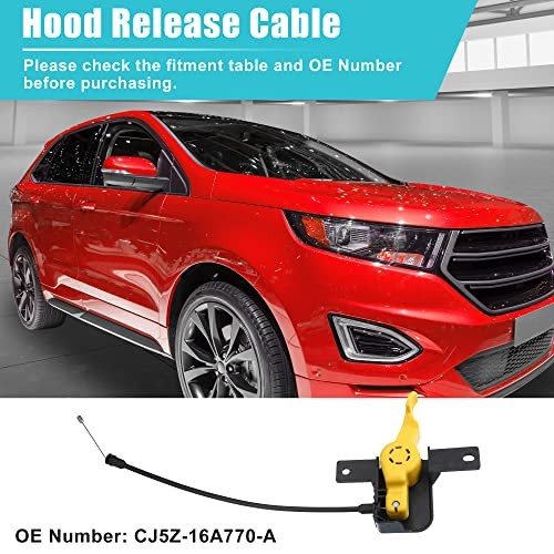 Car Engine Hood Release Cable for Ford Escape 2013-2019 & Lincoln MKC 2015