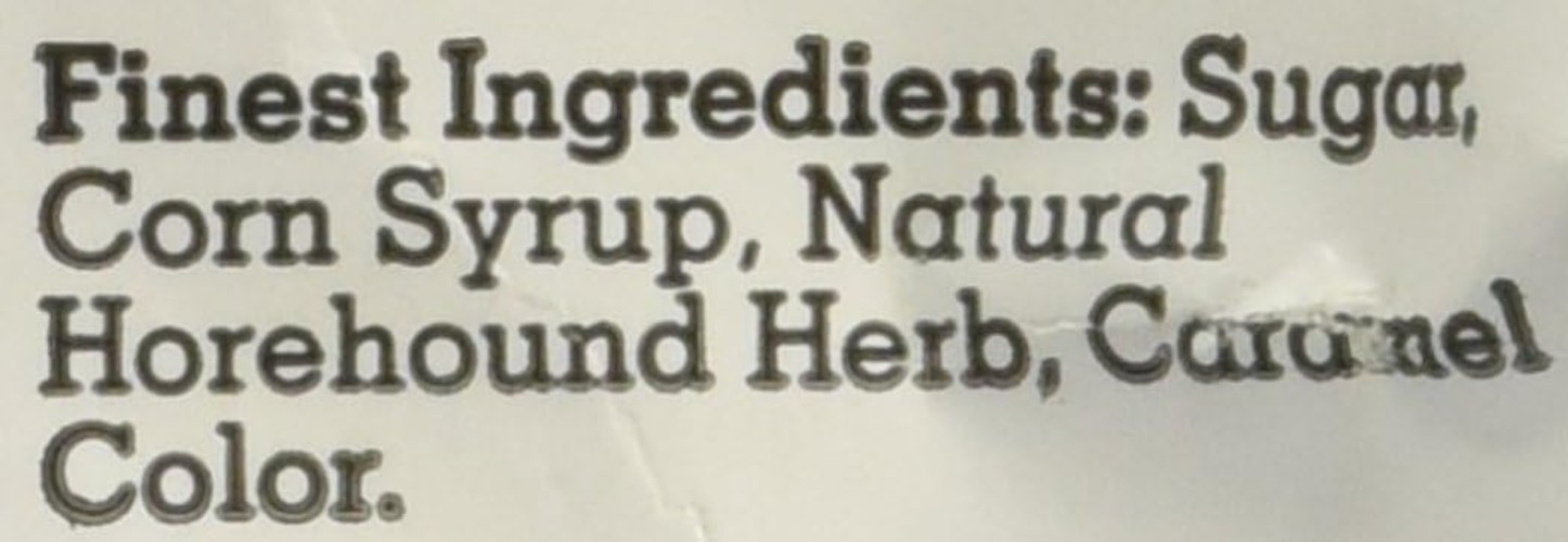 Authentic Horehound Hard Candy - 6 Ounce Round Pieces, Nostalgic Delight