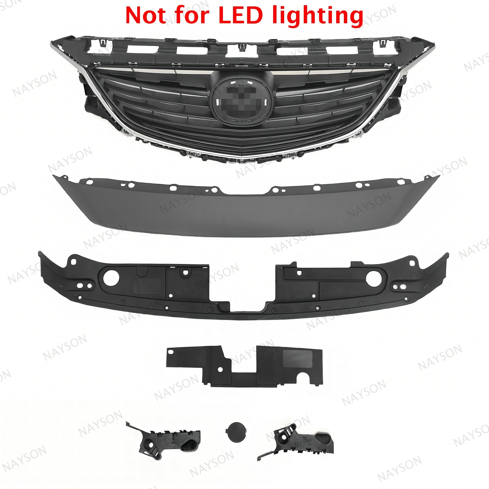For Mazda 6 Mazda6 2014-2017 Grille/Grill Cover/Radiator Support/Bumper Brackets