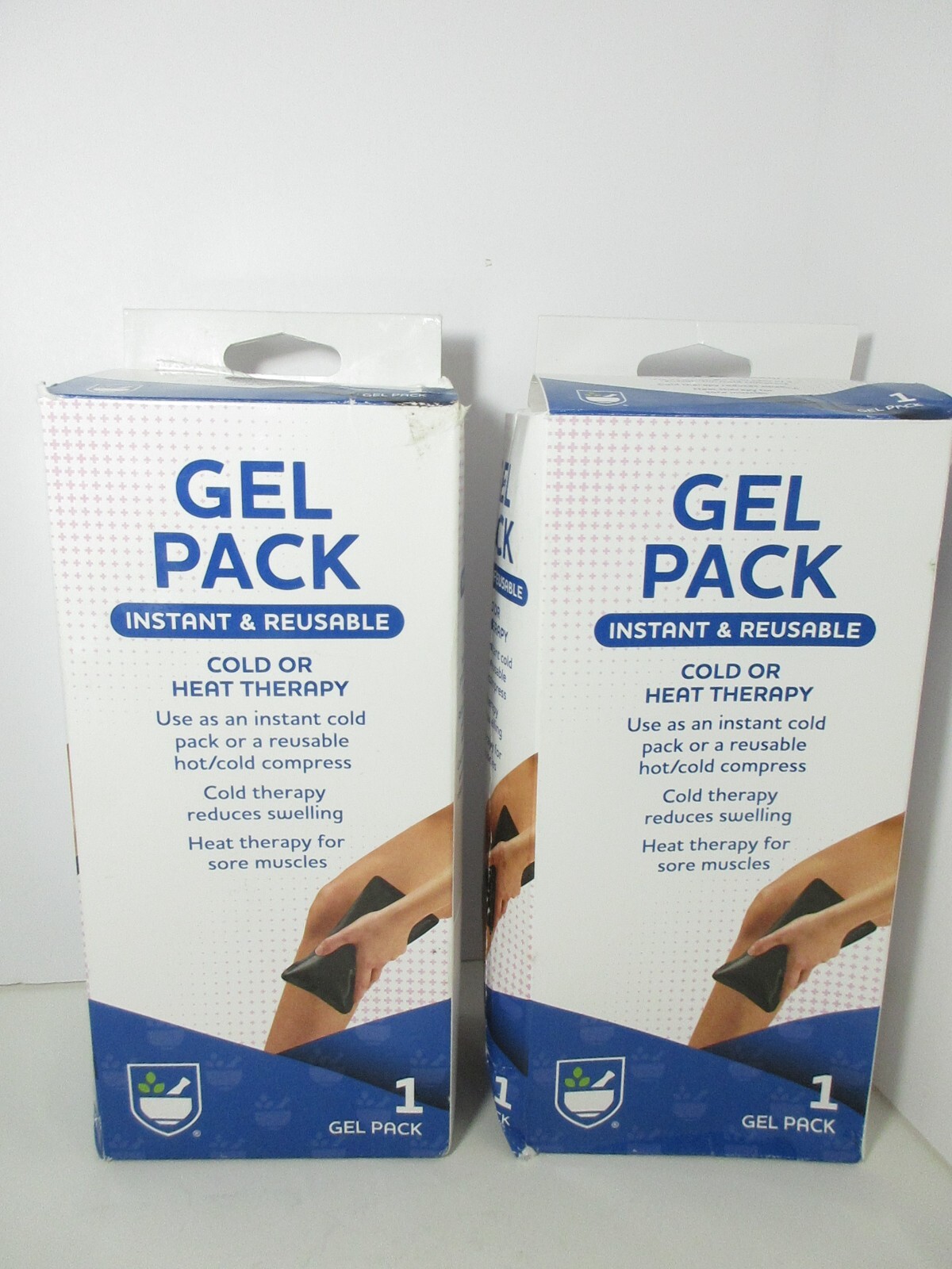 GEL PACK Instant & Reusable, Heat or Cold Therapy, 2 PACK - *Read More*