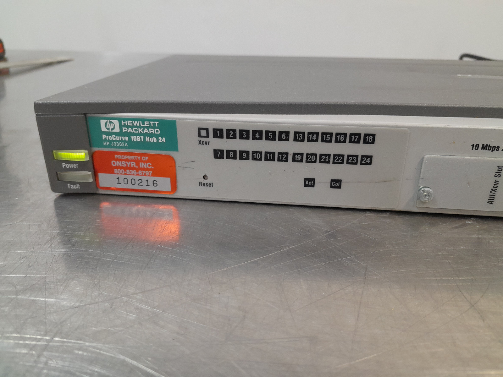 HP J3302A ProCurve 10BT Hub 24 Switch