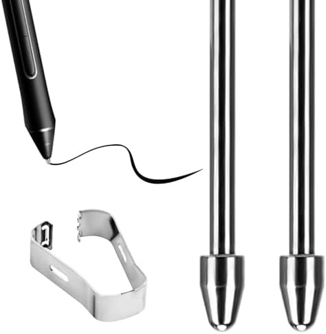 2PCS Pen Tip Replacement for Kindle Scribe Stylus Pen Tips Titanium Alloy Premiu