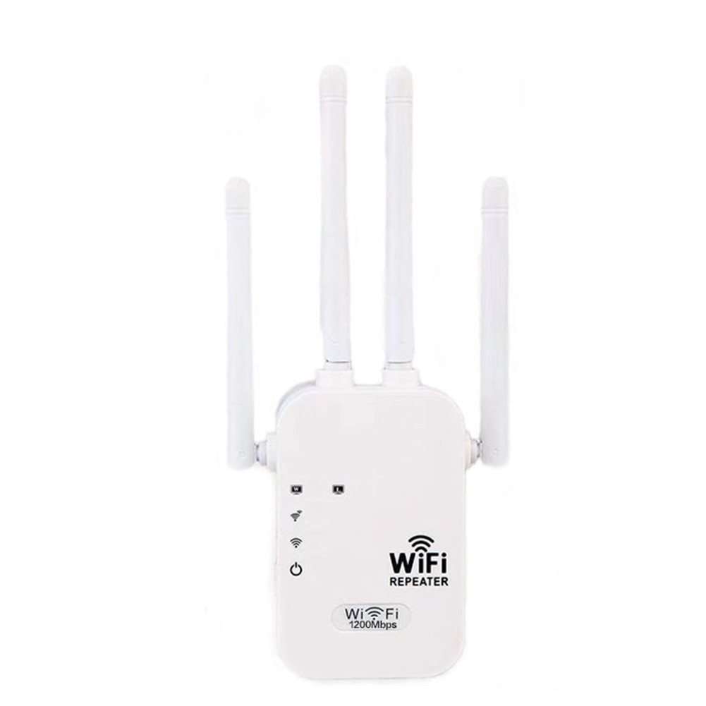 1200Mbps WiFi Range Extender Repeater Wireless Amplifier Router Signal Booster