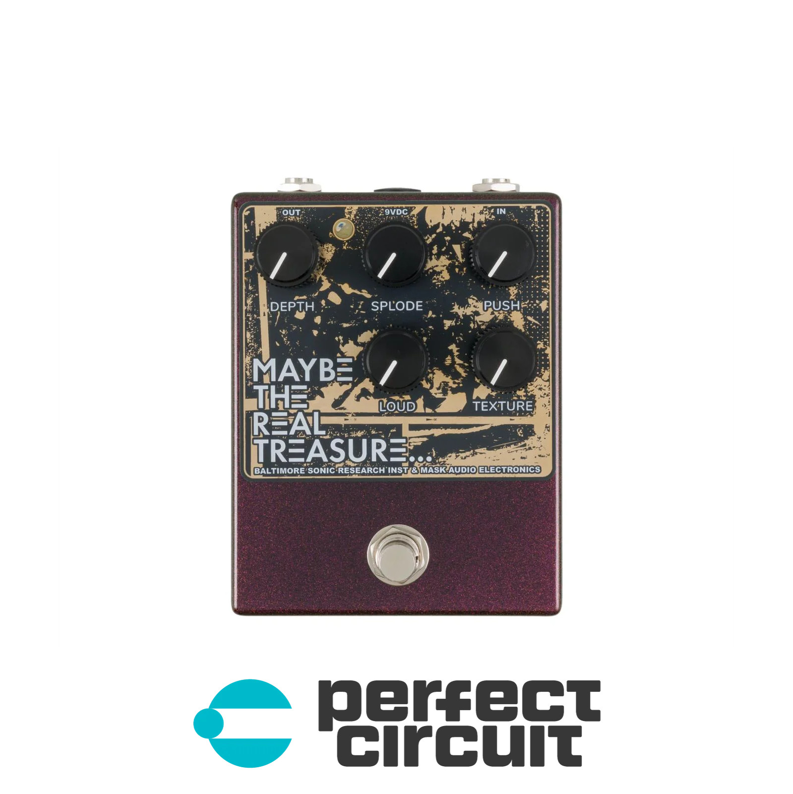 BSRI Maybe The Real Treasure... Fuzz Pedal EFFECTS - NEW - PERFECT CIRCUIT
