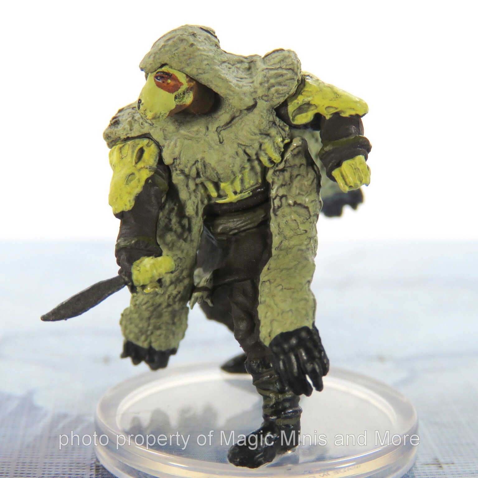 Icewind Dale Rime Frostmaiden ~ REGHED NOMAD WITH CAGE #1 Icons Realm D&D mini