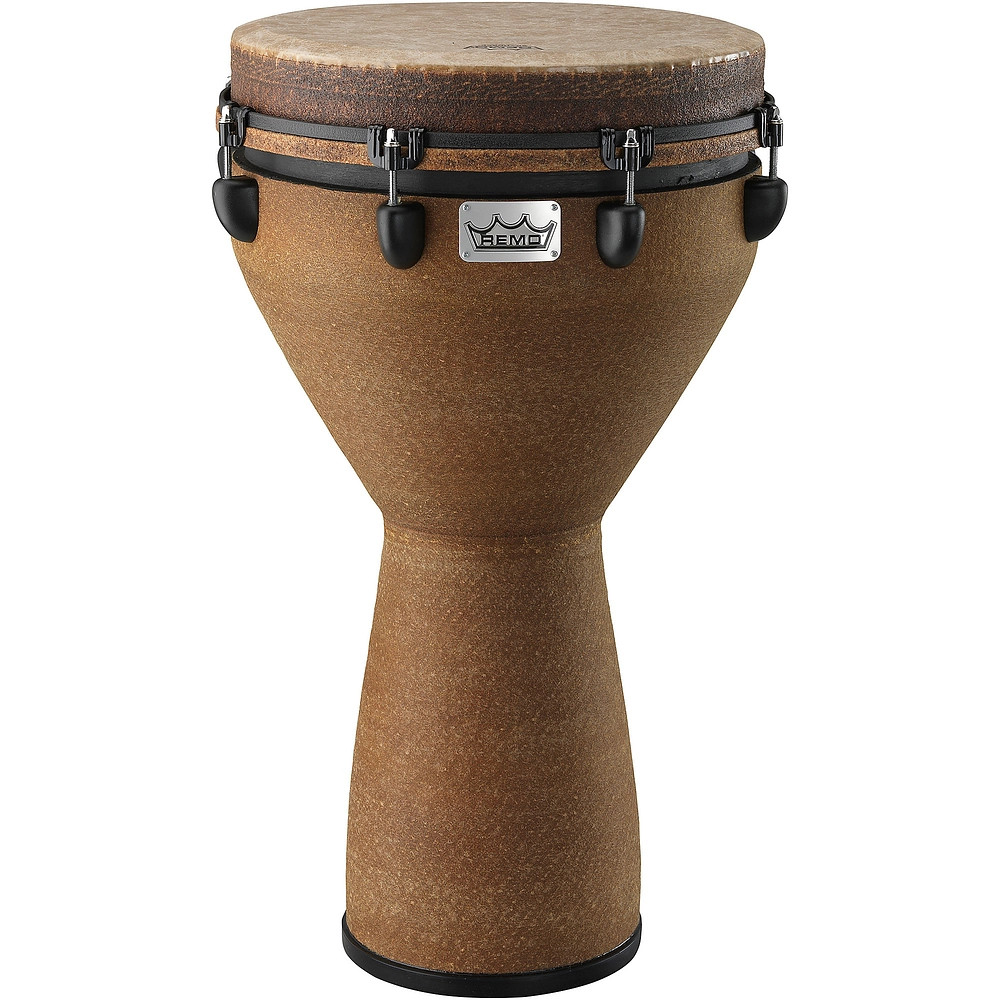 Remo Mondo Designer Series KeyTuned Djembe Earth 25 x 14 in.