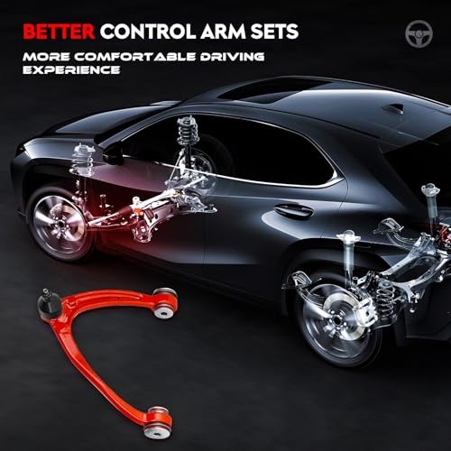 2 PCS Front Upper Control Arm Kit w/Ball Joint 2 pcs Front Upper Control Arm