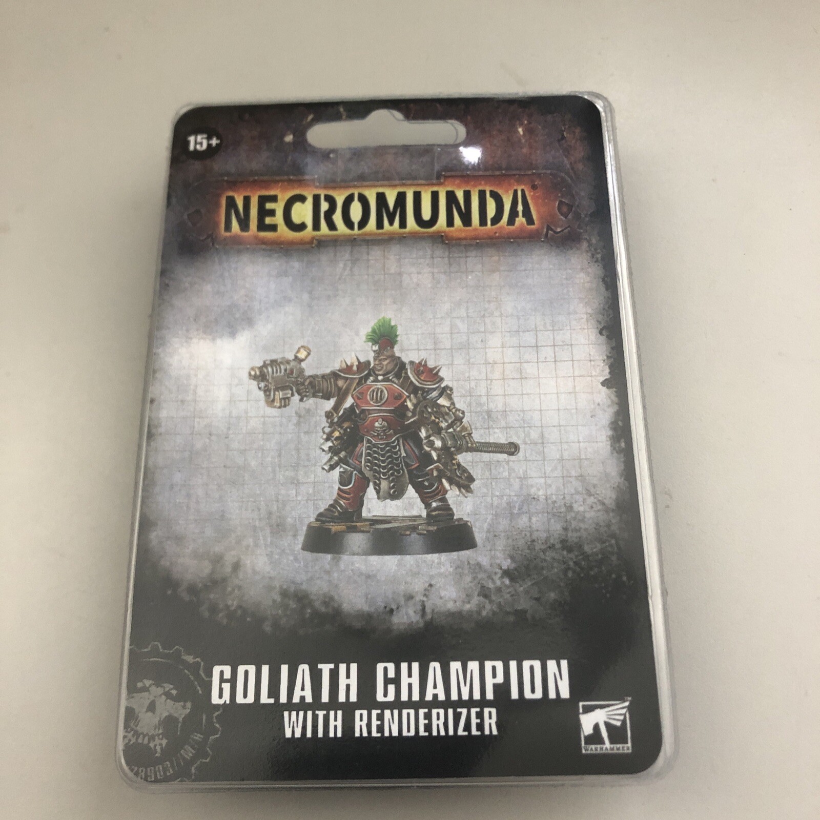 Warhammer 40k Forge World Necromunda Goliath Champion BRAND NEW SEALED