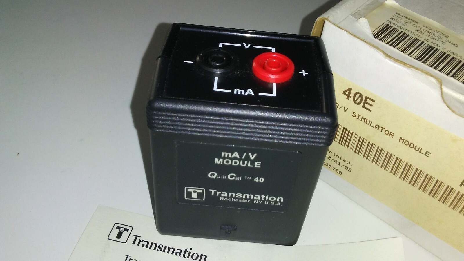 Transmation Quick Cal 40 MA/V Module ((SURPLUS))