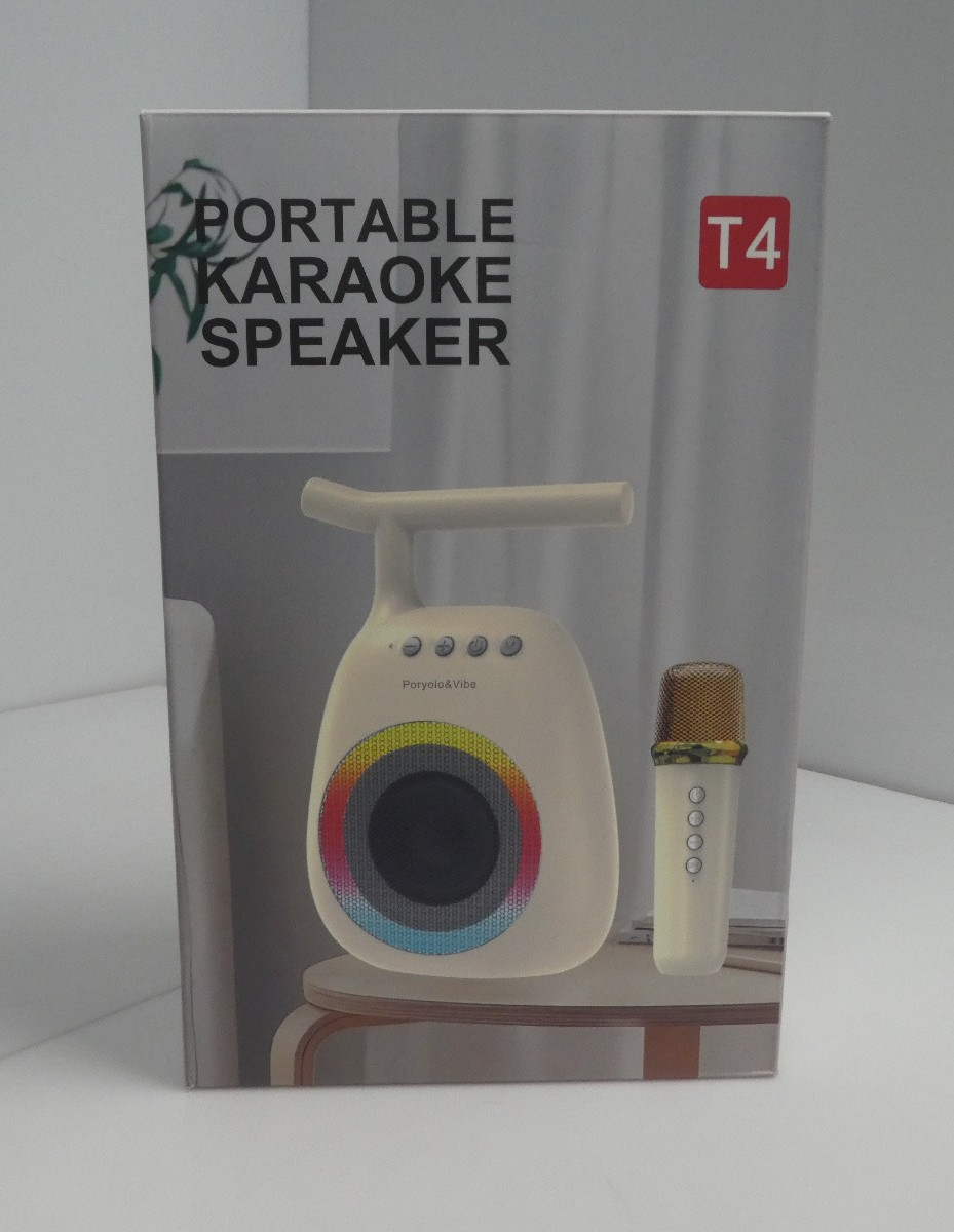 Portable Karaoke Speaker Black