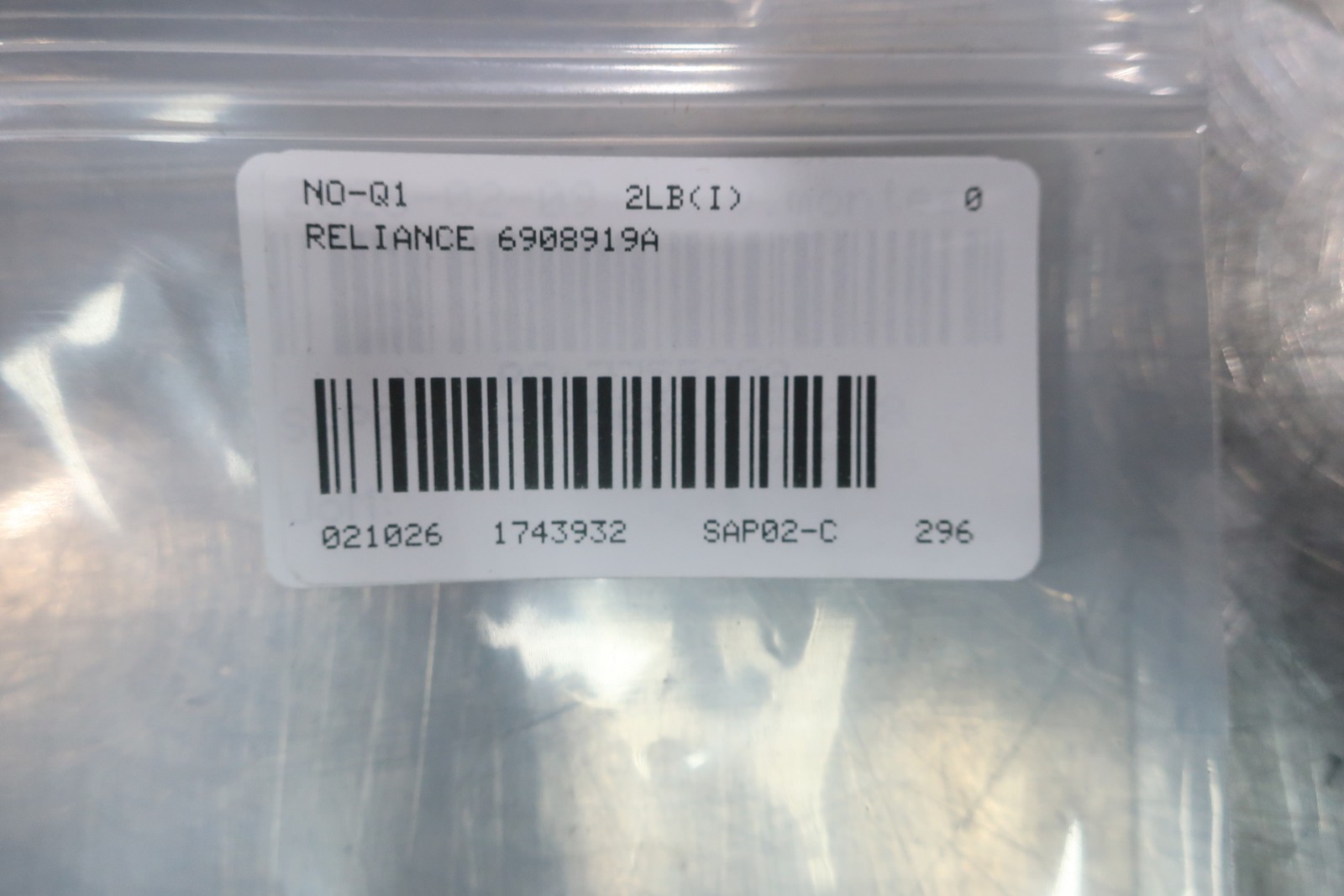 Reliance 6908919A Air Core Reactor