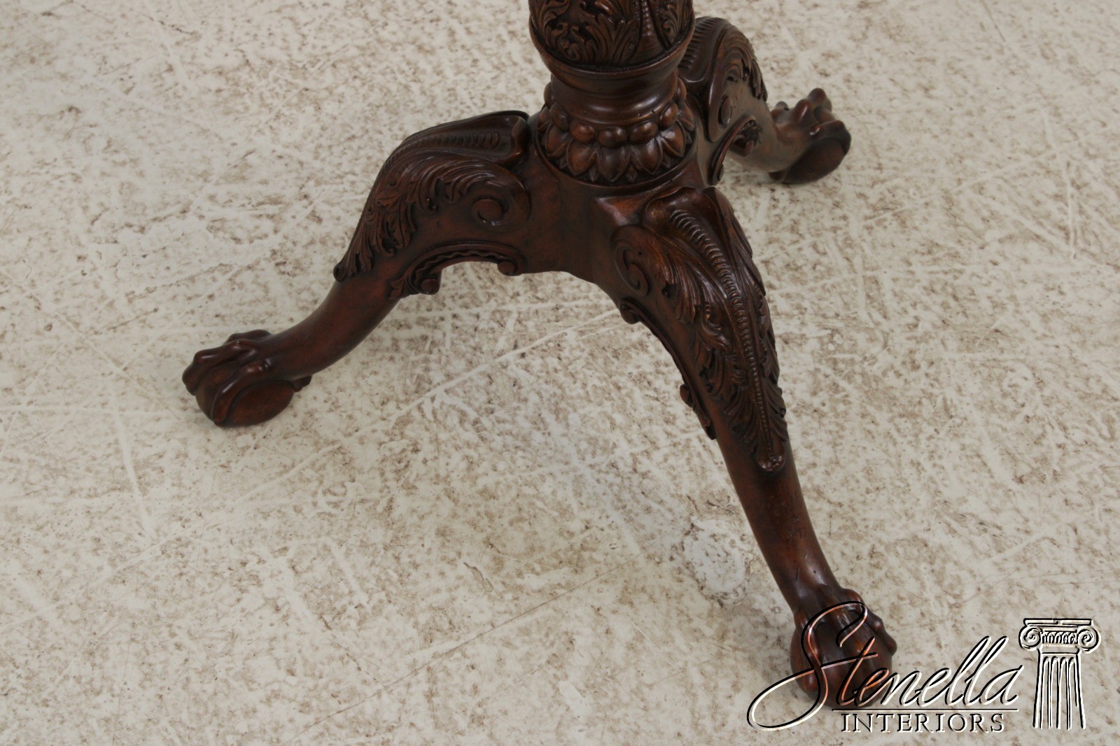 L72058: MAITLAND SMITH Replogle Globe On Mahogany Stand