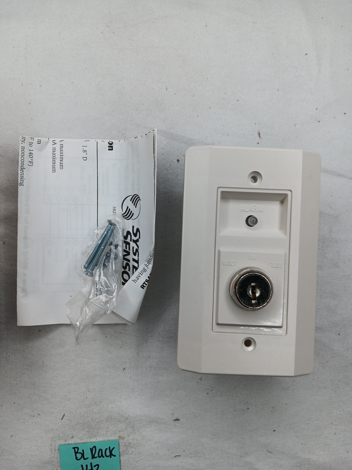 System Sensor RTS451KEY Fire Alarm Remote Test Station