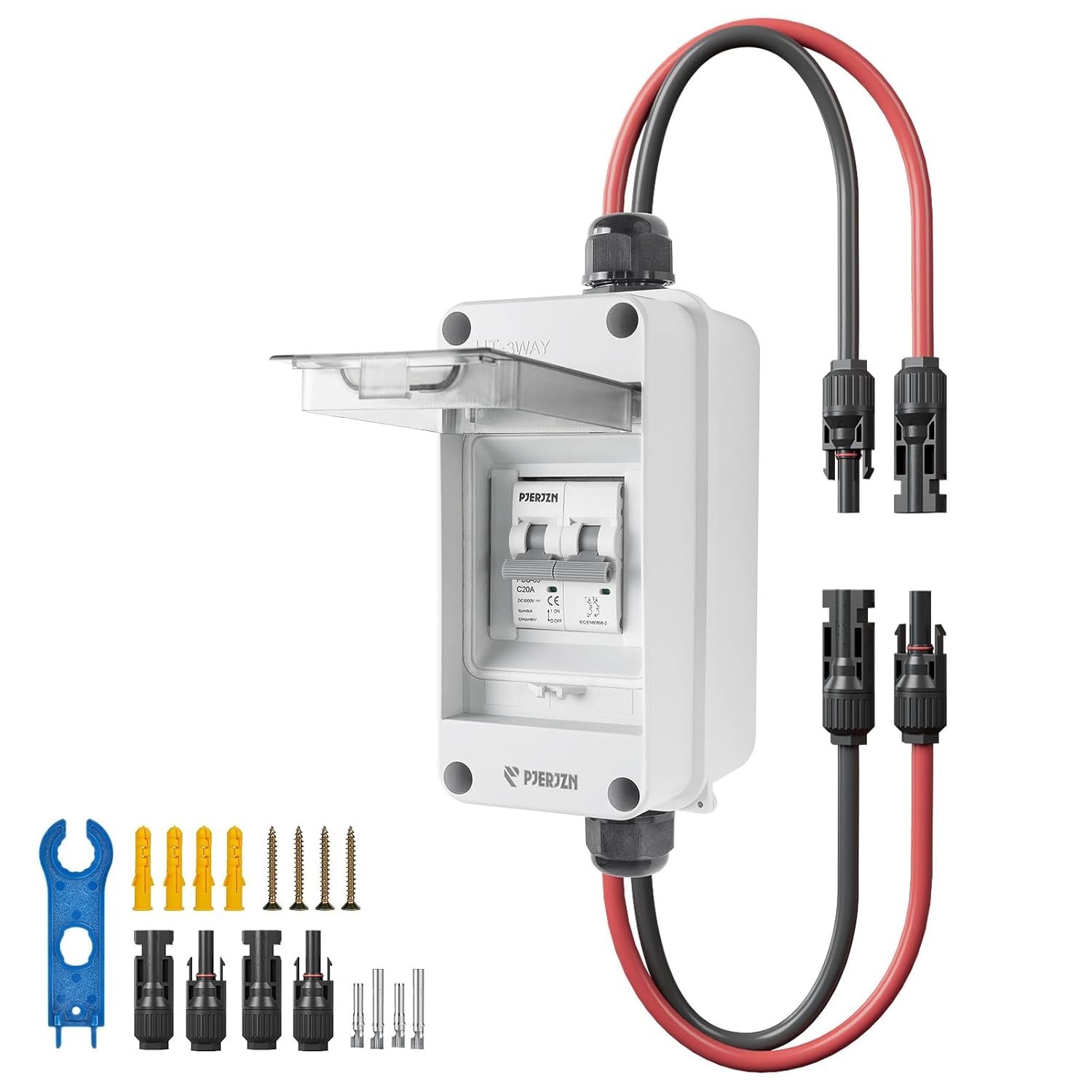 Solar Panel Disconnect Switch 400V DC/AC 20A Outdoor PV Array