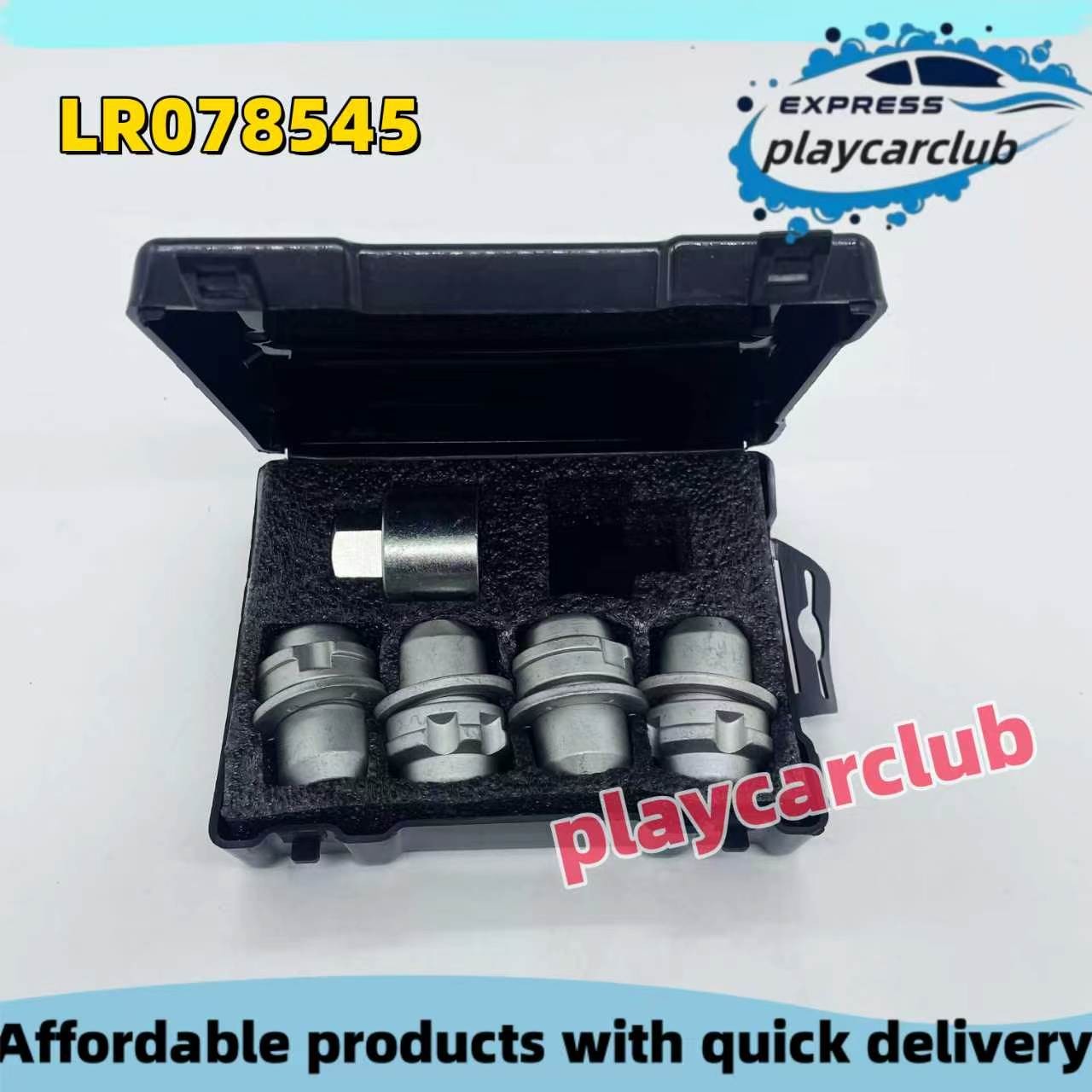 LR078545 New Locking Wheel Lug Nut Set for 2010-2024 Land Range Rover