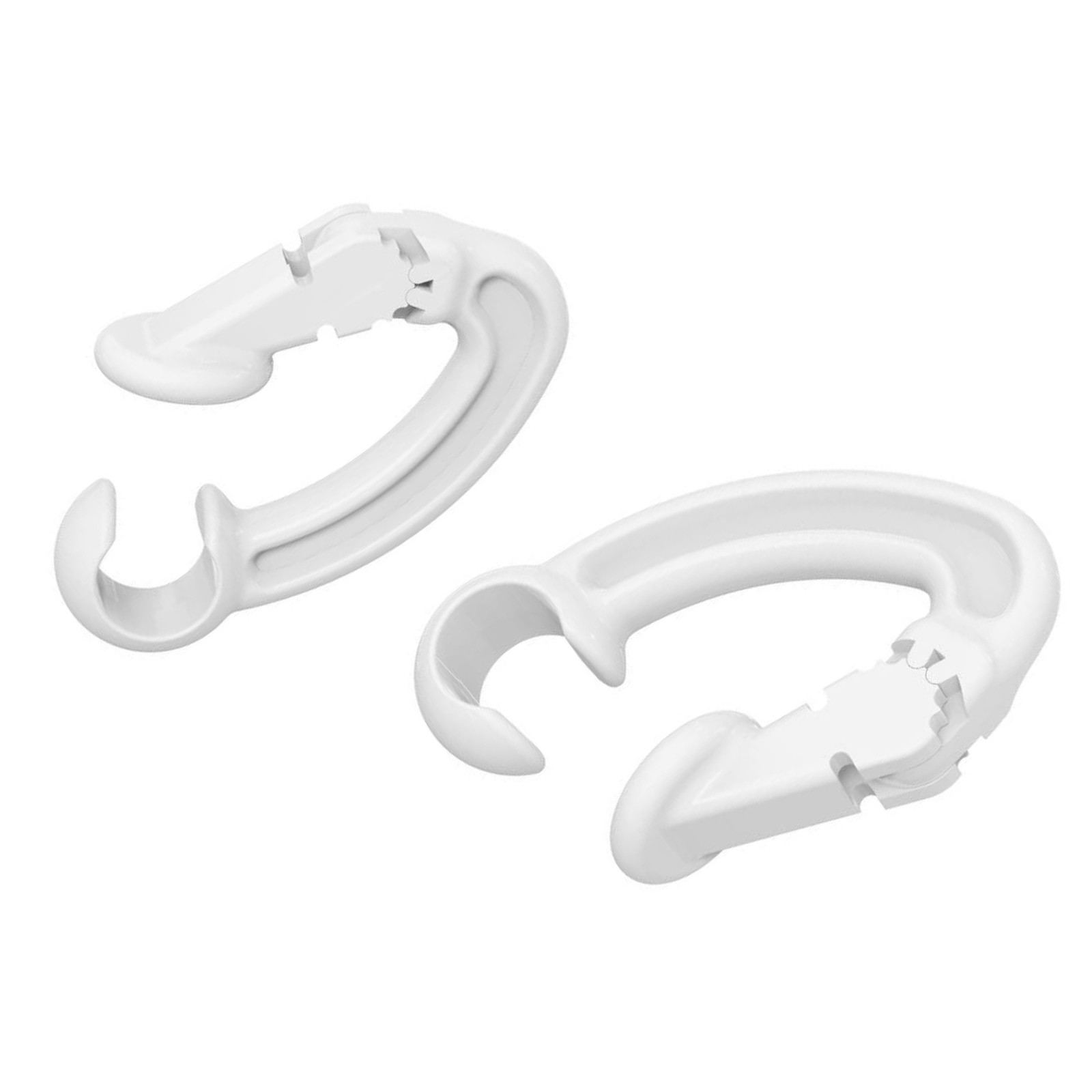 2Pcs White Earphone Anti-Lost Clips Dock For AirPods1/2/3/Pro Wireless Headphone