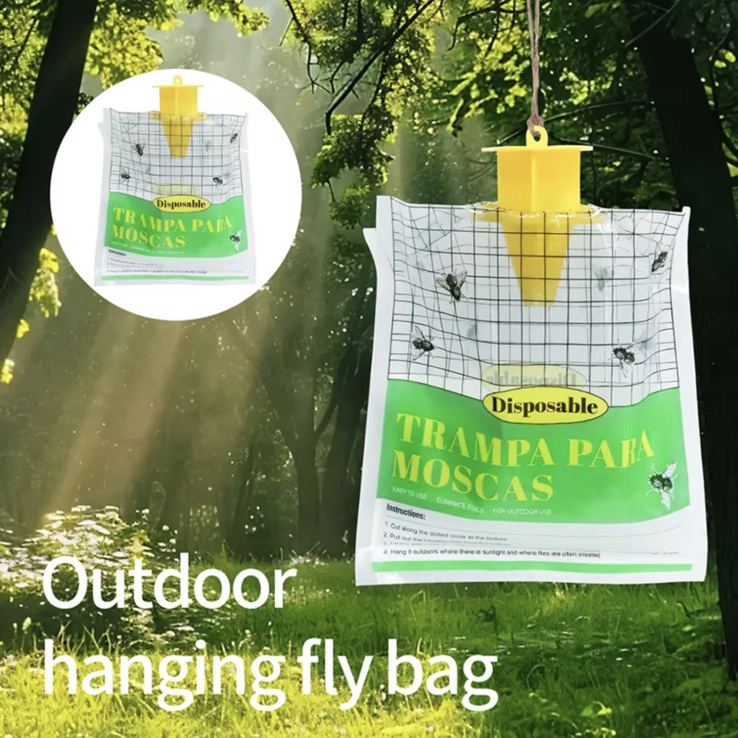 Drip Depot Disposable Fly Trap Hanging Bags