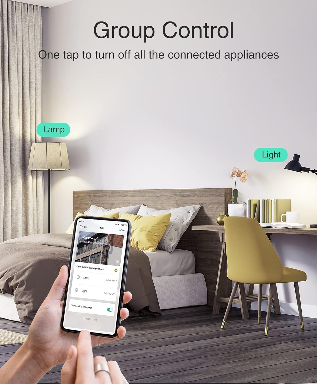 Mini enchufe inteligente compatible con Alexa y Google Home,
