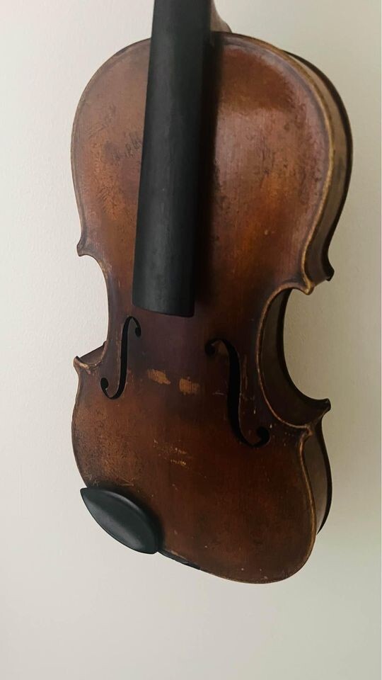 Old Violin Labeled Carl Vulzar
