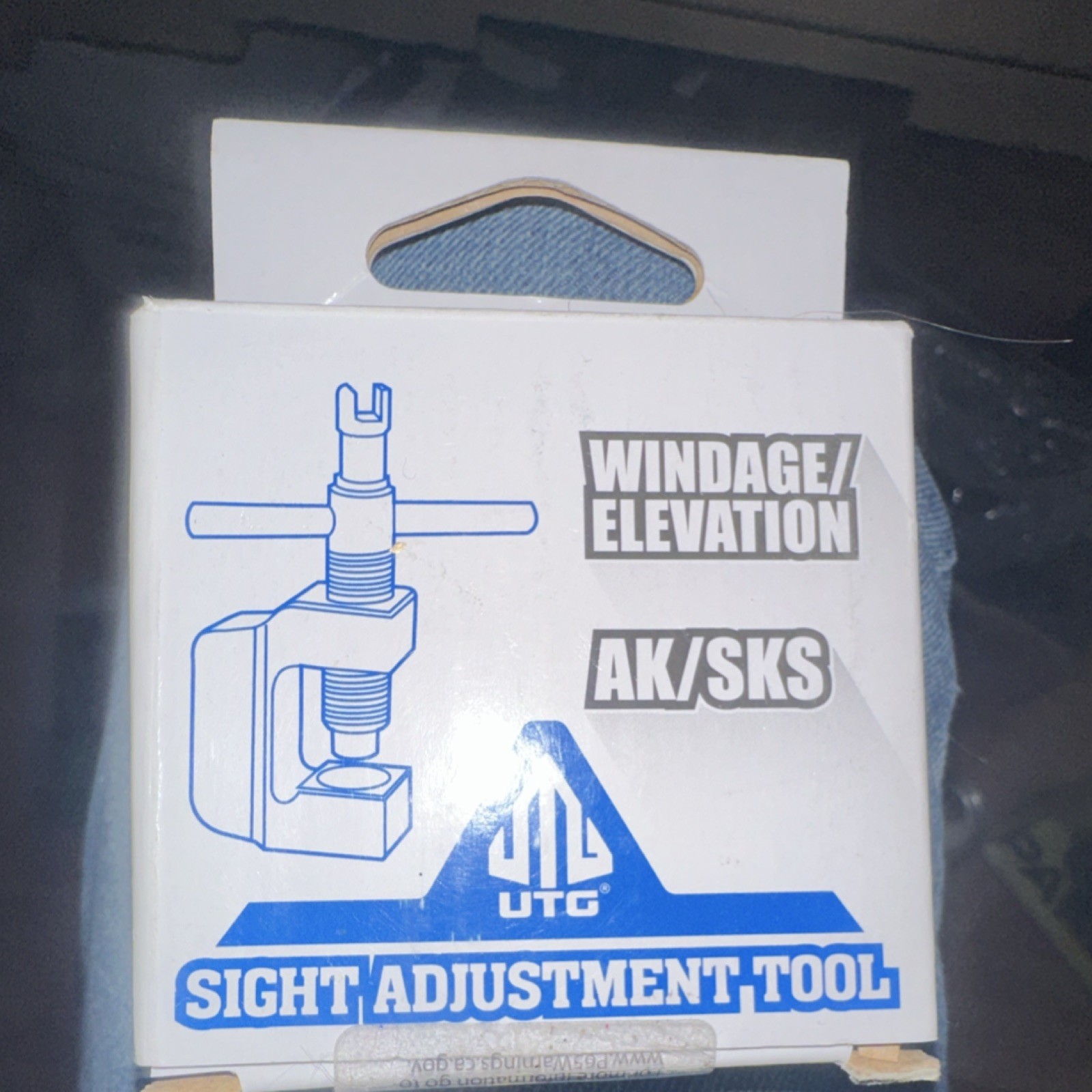 UTG AK/SKS Sight Adjustment Tool Windage Elevation SCP-WEA05 Gauge Caliber