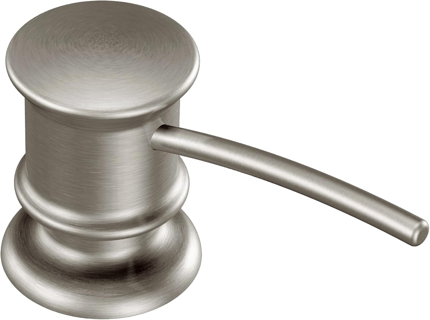 Spot Resist Stainless Deck Mounted Kitchen Soap Dispenser with Above the Sink