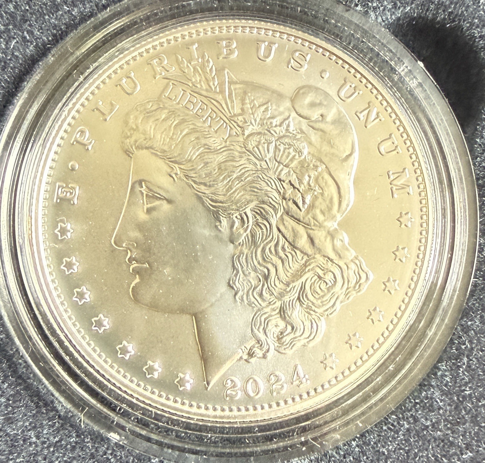 2024 Philadelphia Morgan Silver Dollar Uncirculated Silver w/Mint Box & COA