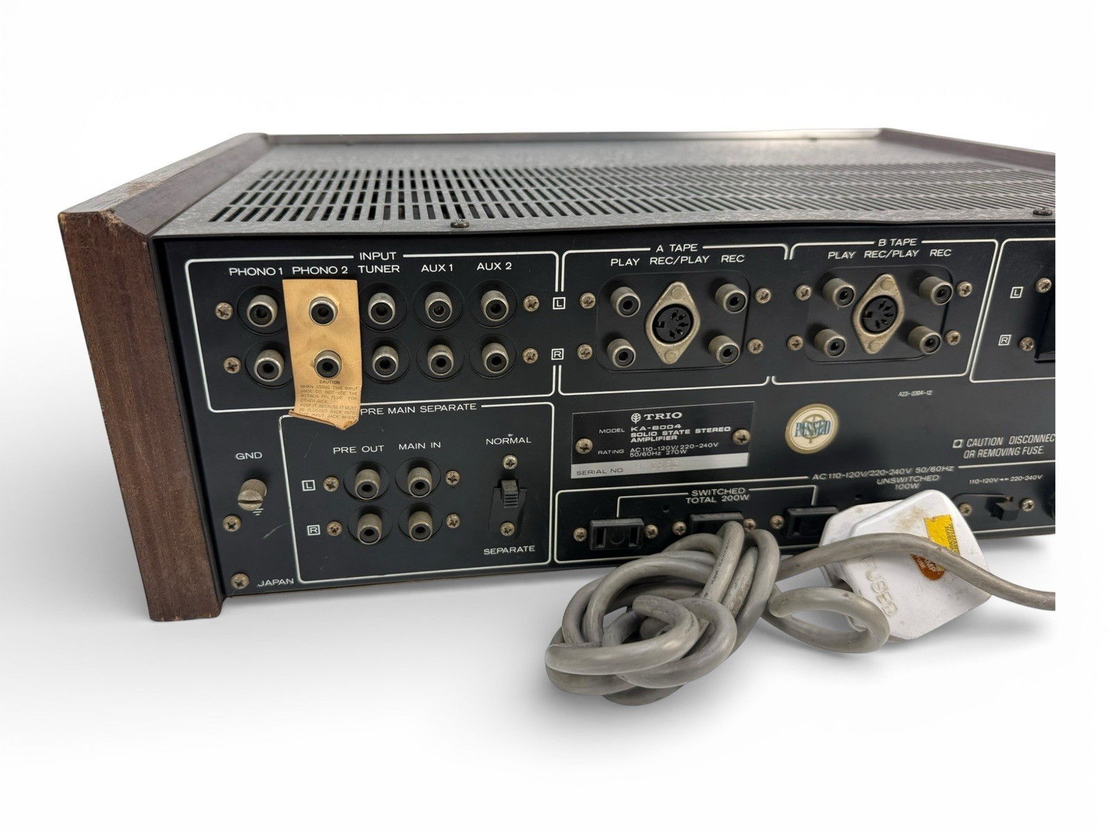 Trio KA-6004 Solid State Stereo Amplifier