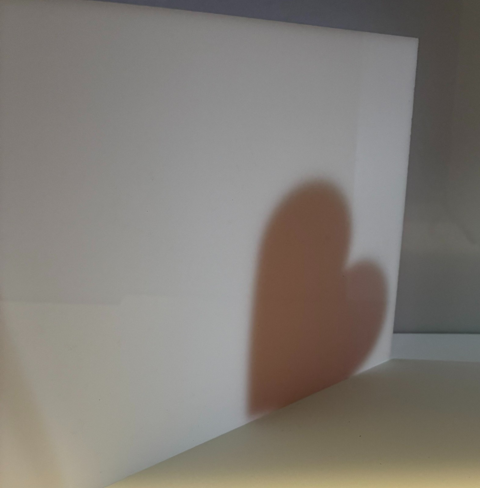 Acrylic Plexiglass Plastic Sheet-1/8" thick-White Translucent-Assorted Sizes