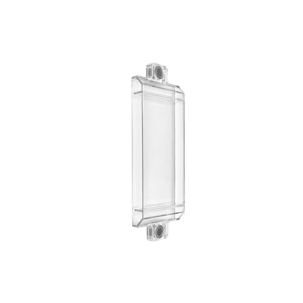 Clear Magnetic Rocker Light Switch Guards (2-Pack)