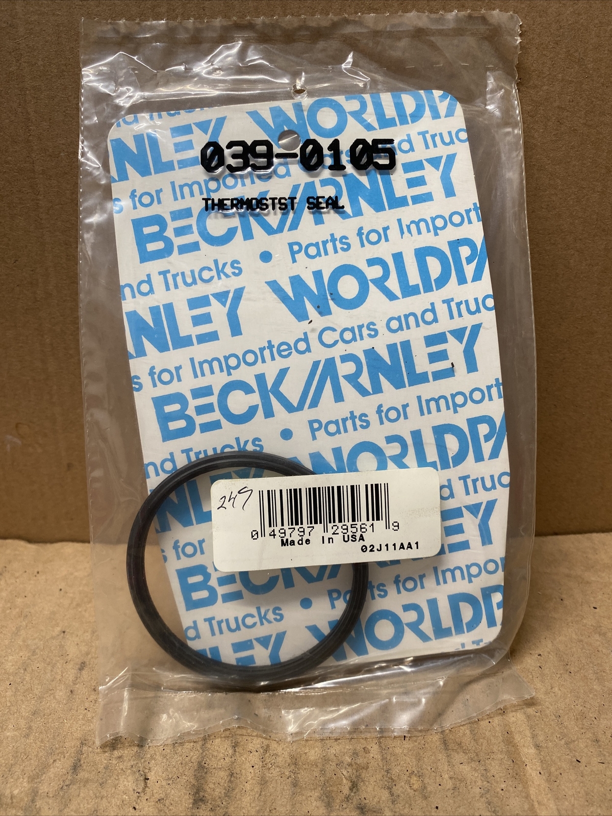 New Old Stock BeckArnley Thermostat Gasket #039-0105