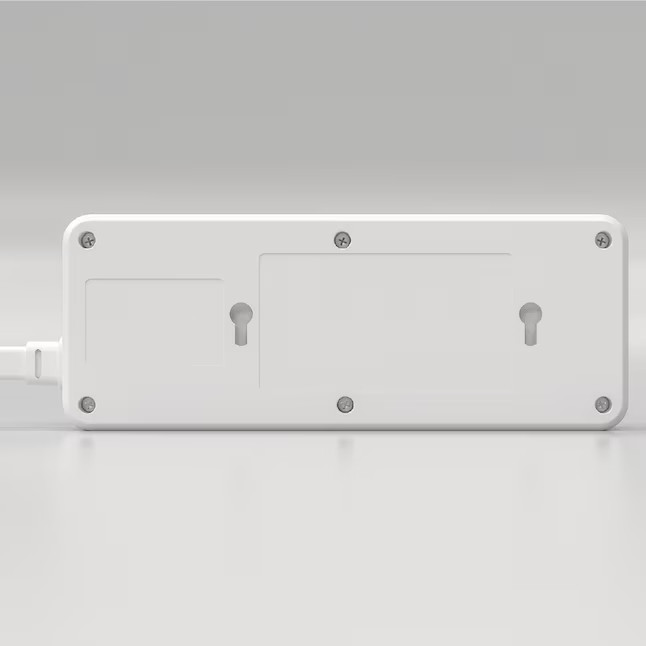 Greenlite 3-ft 7 -Outlet Indoor White Power Strip