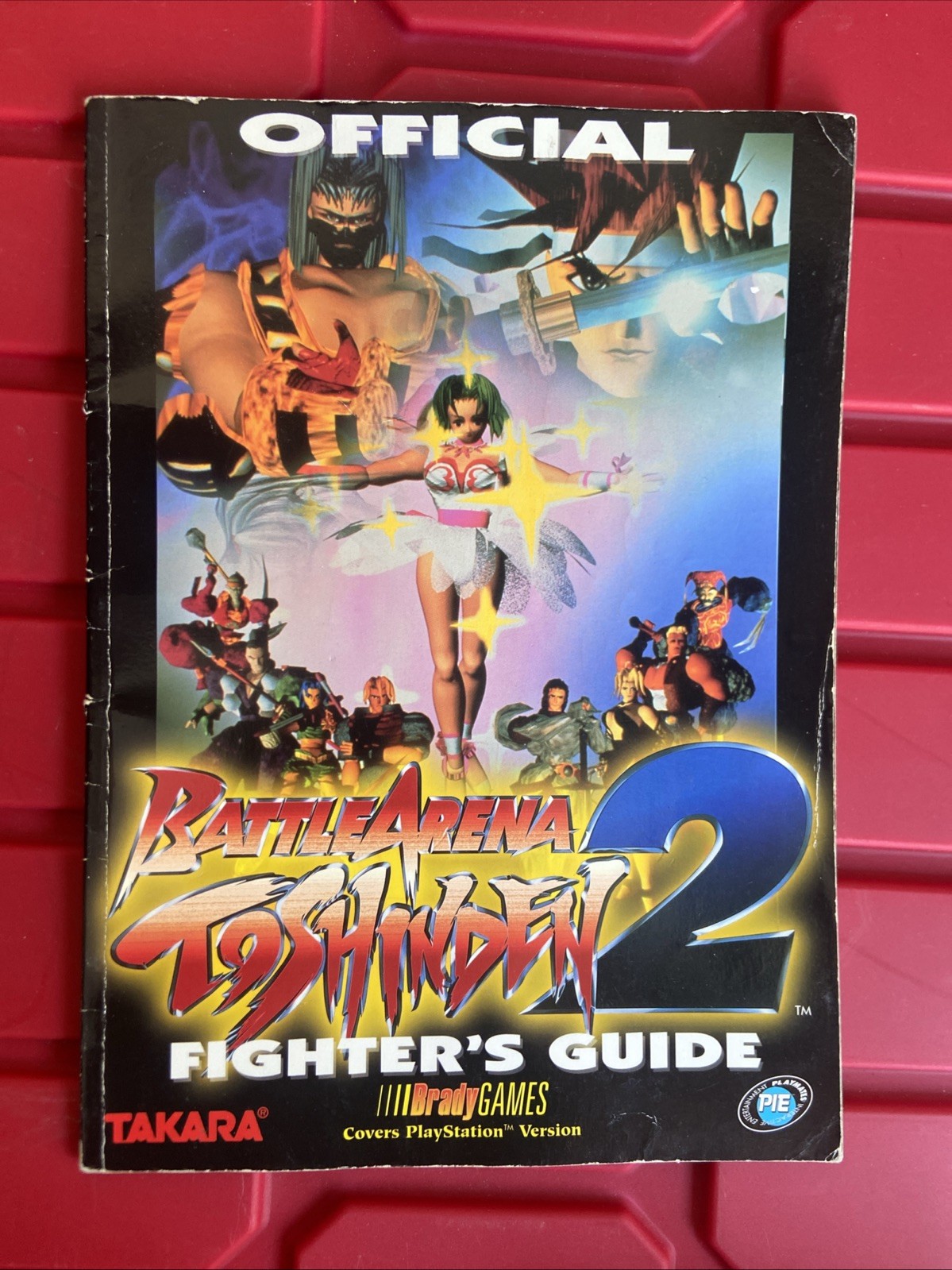 Battle Arena Toshinden 2 Official Fighter's Guide - Covers Playstation version