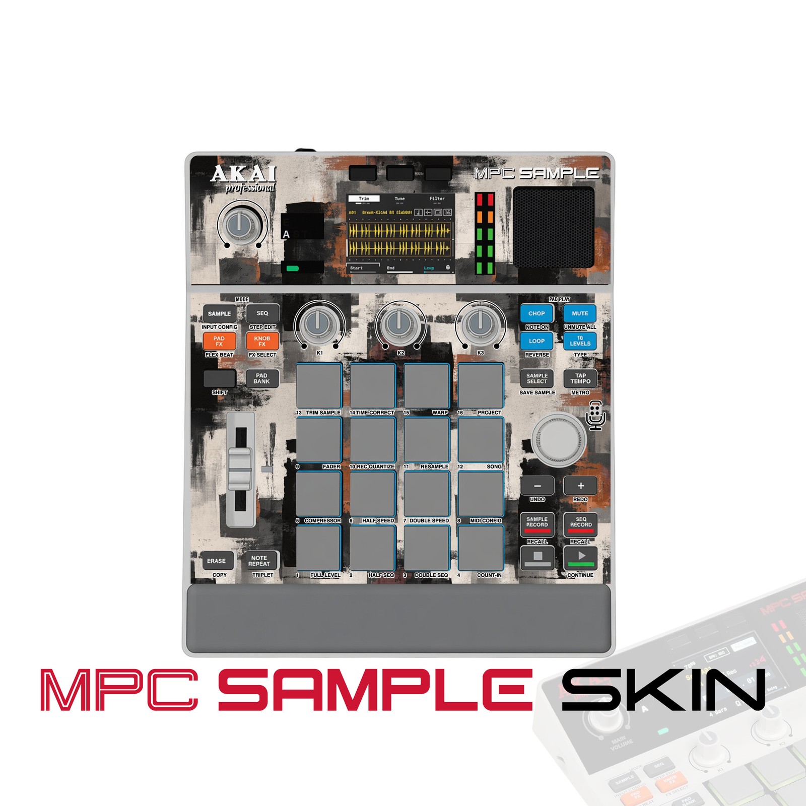 Akai MPC Sample Skin / Grunge Core