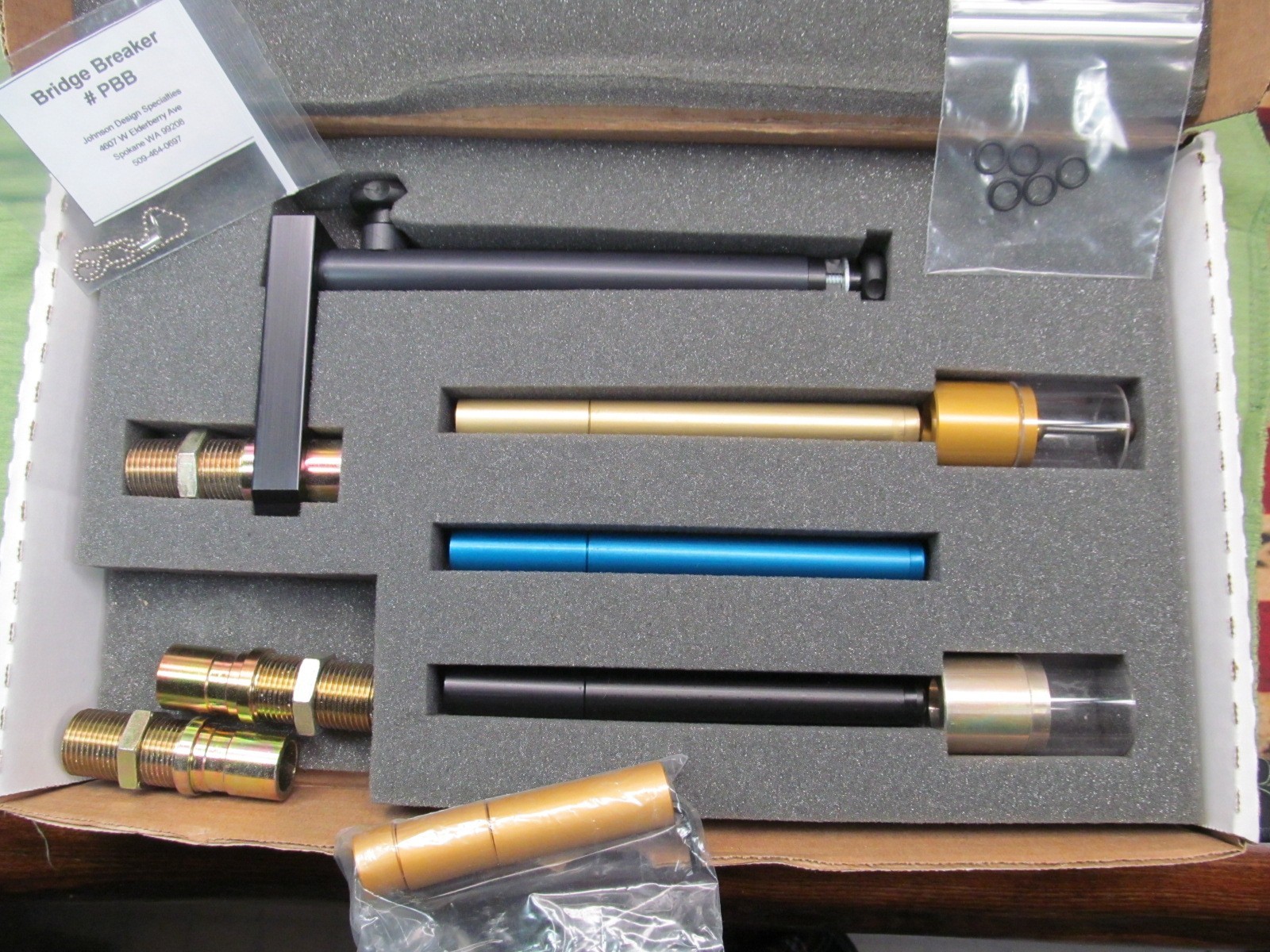 Johnson Design Spec. JDS Quick Measure Bridge Breaker - Unused in Orig Box