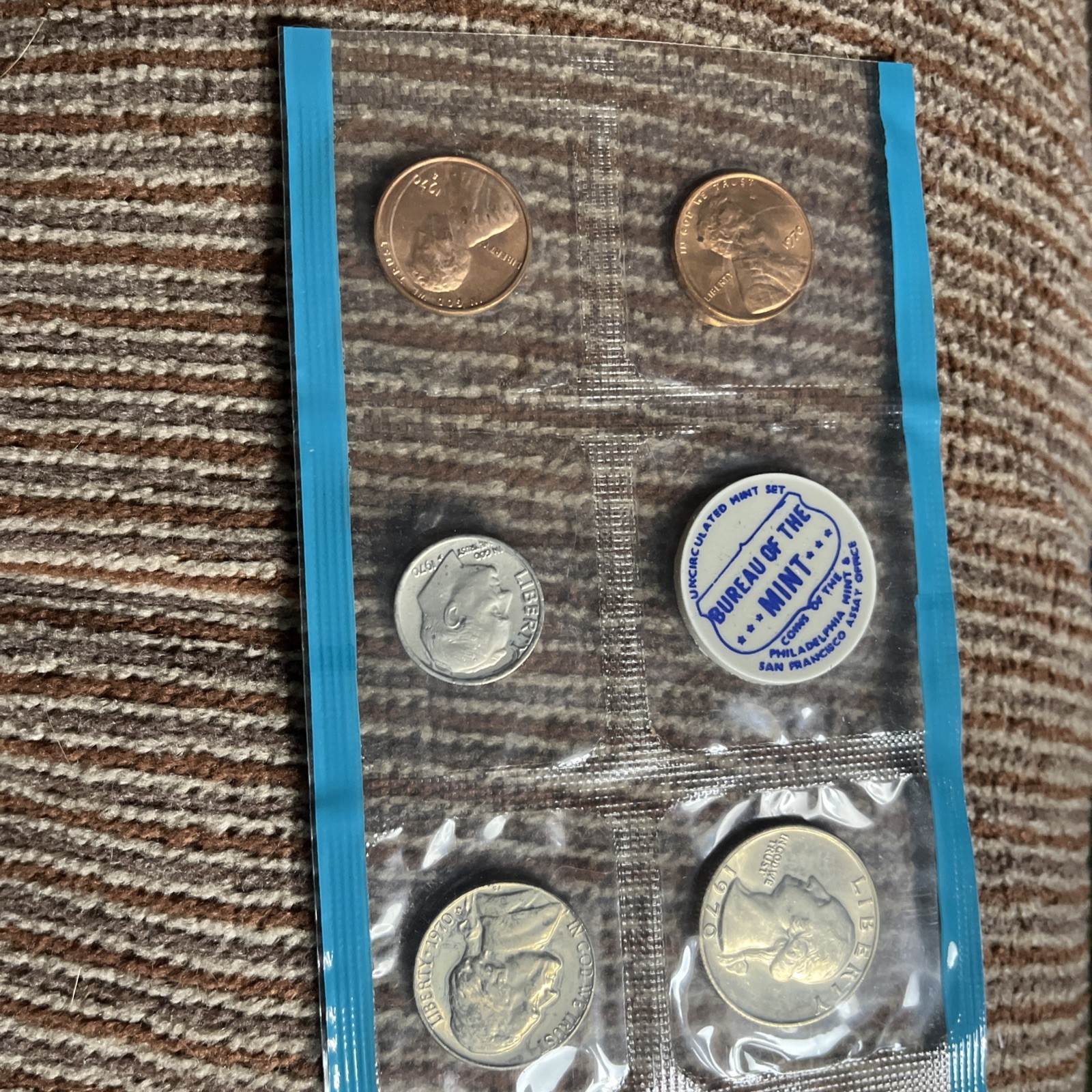 1970 US MINT P/D Set. All OGP