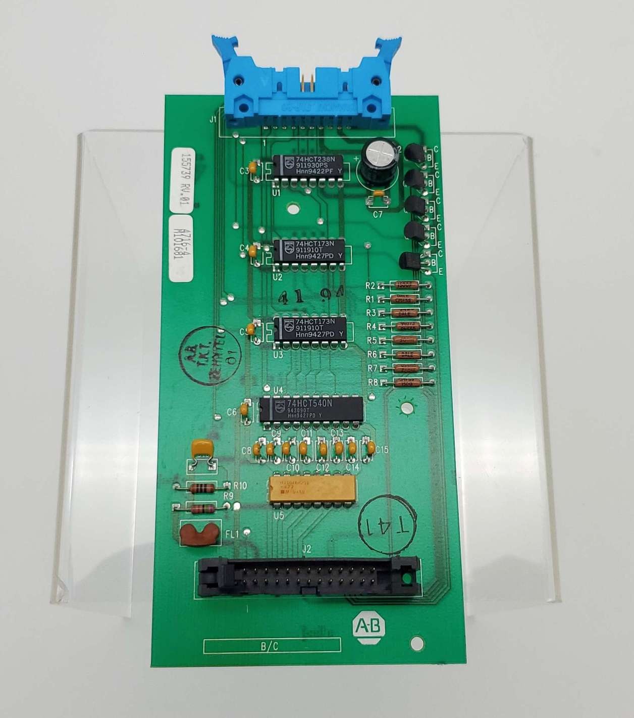 Allen Bradley 155739 PLC Display Driver Board Add On For 148635