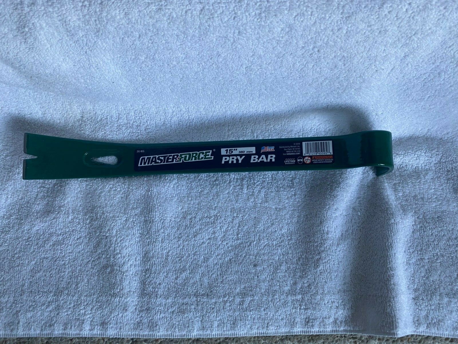 LOT OF 12 ea 15" PRY BAR MASTERFORCE MADE IN USA