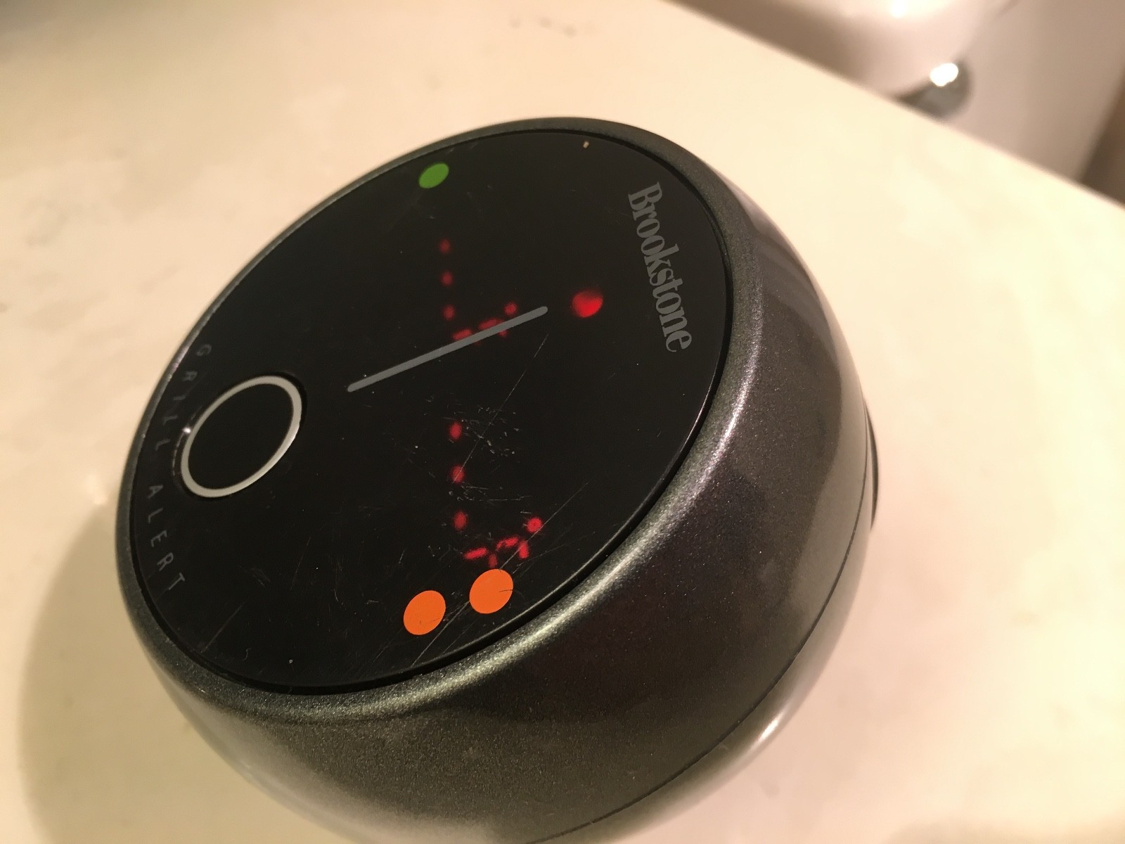 Brookstone Grill Alert Bluetooth Connected Thermometer - (Missing the probe)