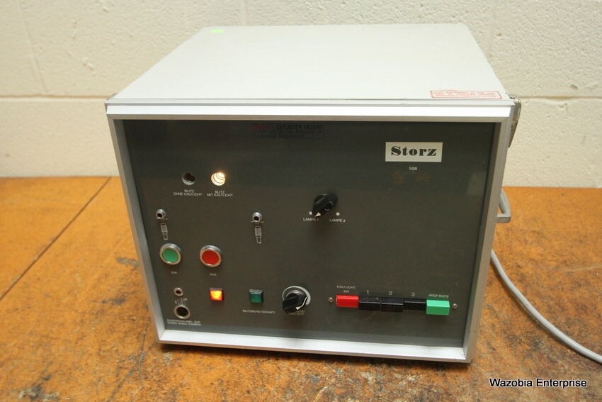 KARL STORZ KG LIGHT SOURCE 558 D-72 TUTTLINGEN/MITTELSTR.8