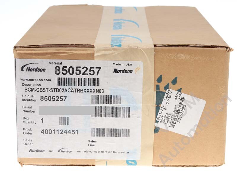 New Sealed Nordson 8505257  Hot Melt Glue Gun Head Assyembly