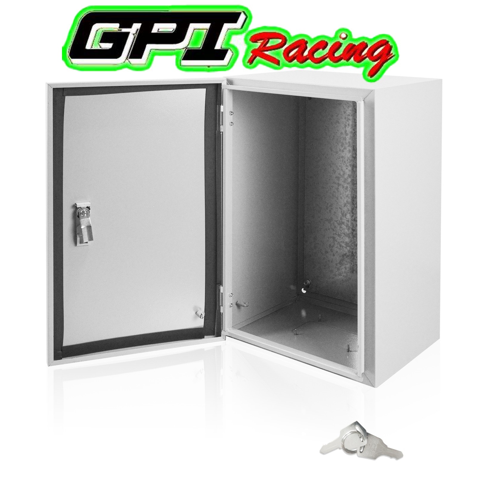 20 x 12 x 10'' Carbon Steel Electrical Enclosure IP65 Wall Mount Junction Box