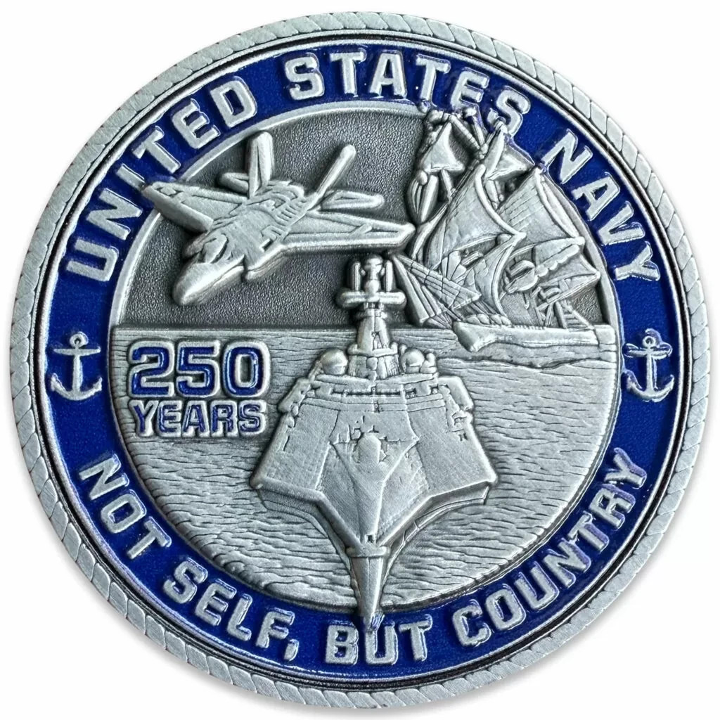 2025 U.S. Navy Birthday 250th Coin