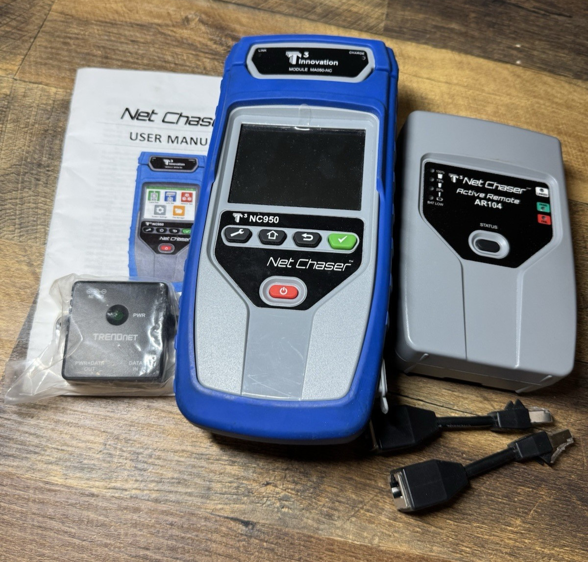 Platinum Tools T3 Innovation NC950-AR Net Chaser Ethernet Speed Certifier