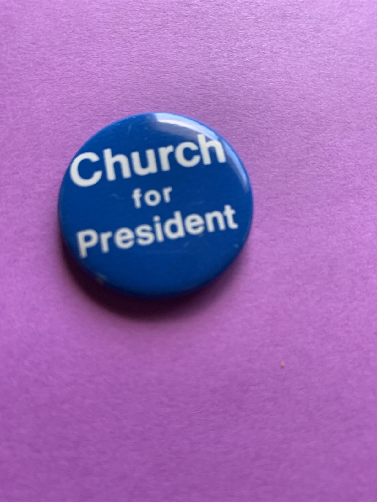 Frank Church Presidential Campaign Pinback Button