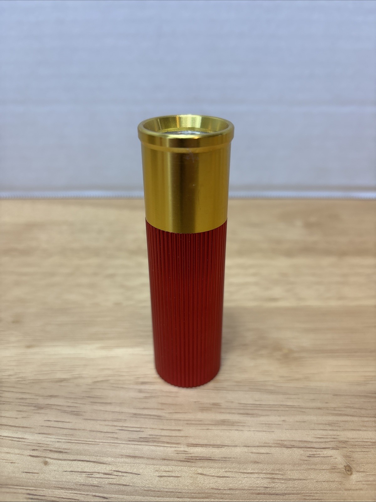 LED 3.5" Shotgun Shell Flashlight, Mini emergency Flashlight Red NOB