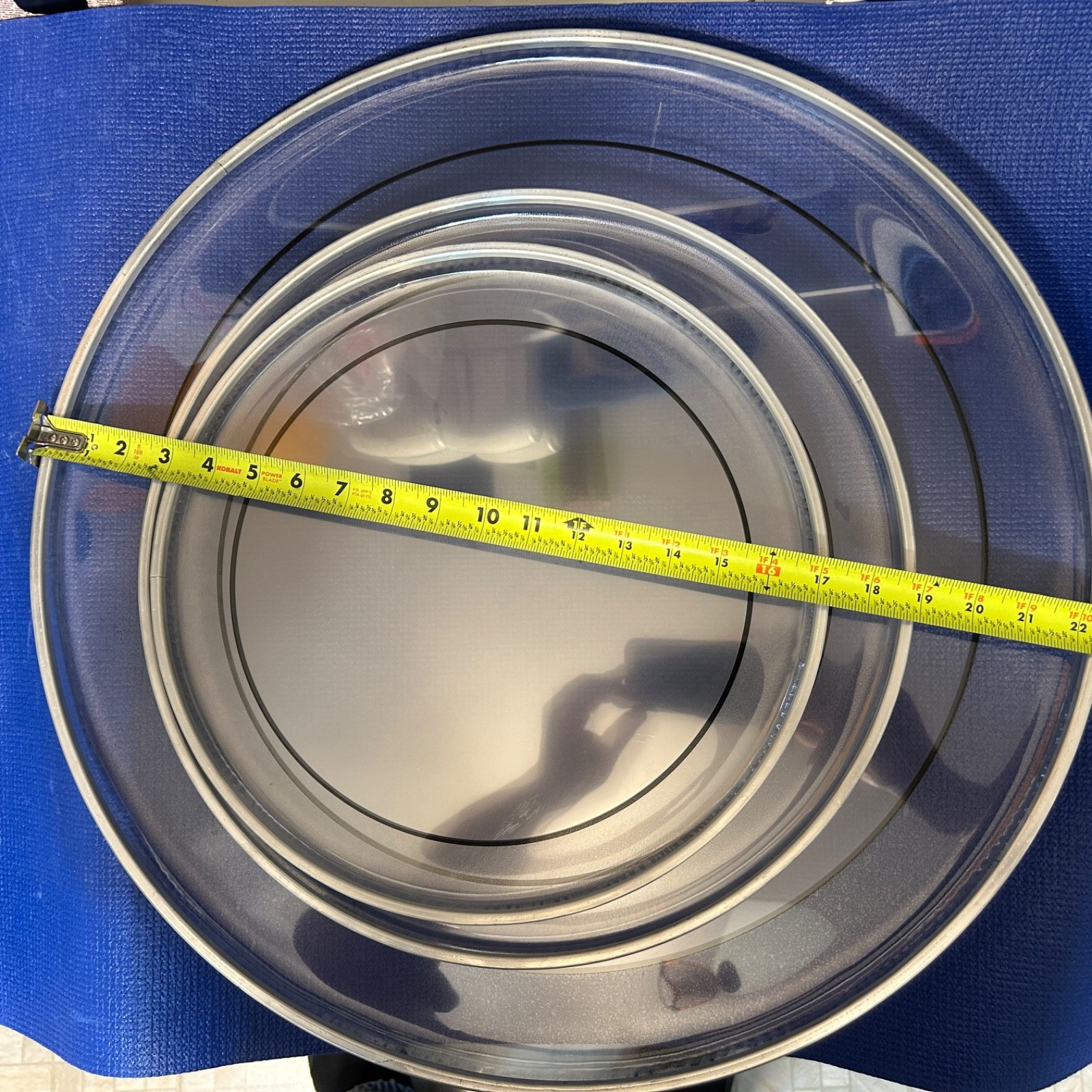 NOS, 3 Professional  14" 16" 22"  Drum Heads/ Skin/Face Set lot 1 onB